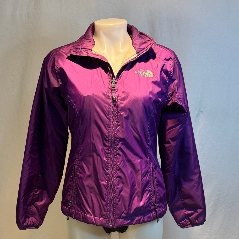 The North Face Women's Vibrant Purple Ski Rain Jacket